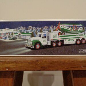 2002 HESS TOY TRUCK & AIRPLANE